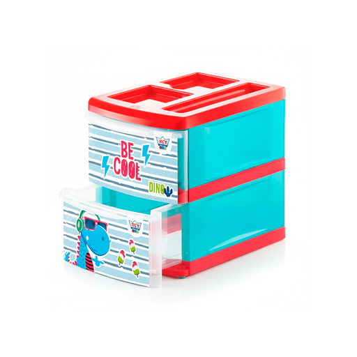 [15010391] ORGANIZADOR PLAS PRAKTICO 2 NIV DECO NIÑO REYPLAST OGX078520