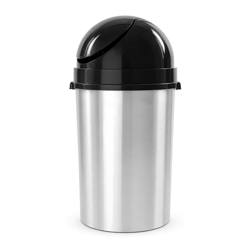 [15008770] PAPELERA PLAS 60 LT COSMOS # 80 METALIZ REYPLAST PPX280000