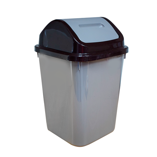 [8334] PAPELERO PLAS 20 LT T/VAIVEN STAMPO PAPE