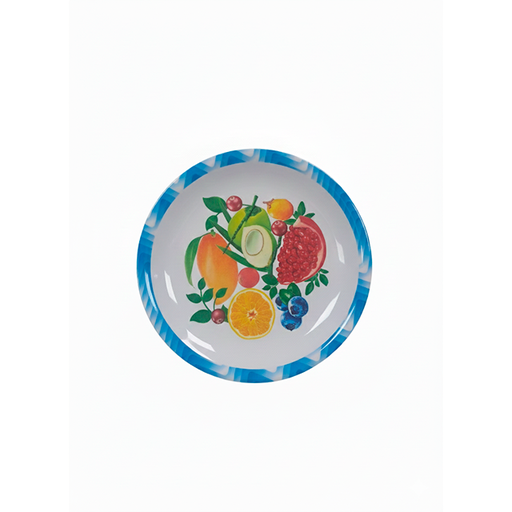 [9377] PLATO MELA DECO FLORES 5095