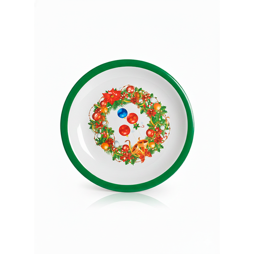 [31472] PLATO MELA DECO NAVIDAD 5095AD-NAV