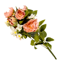 RAMO 7 ROSAS C/MINI FLORES 11 RAMAS FORTUNA F-HH-0030