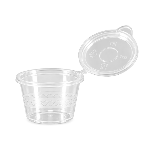 [15010532] RECIPIENTE PLAS 1 OZ TRANS C/T 50 UN DAYU