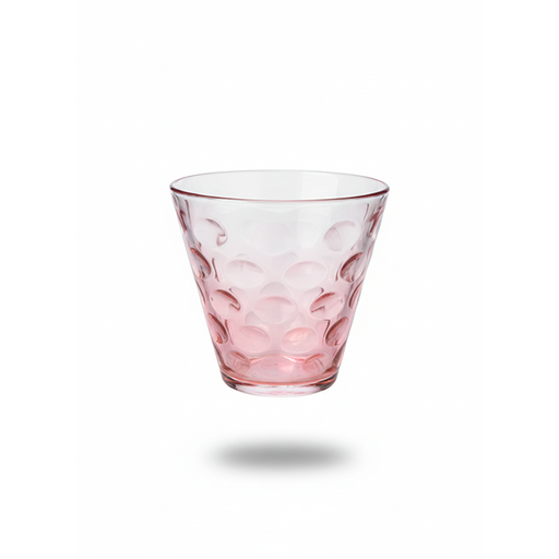 [1023195] SET 6 VASOS VID 210 ML CONICO OVAL REL COLOR GB-22052