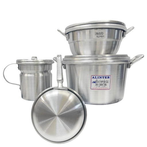 [21260] SET OLLA 24/ARROC 20/LECHE 12/SART 16 ALU ALINTER OAL241