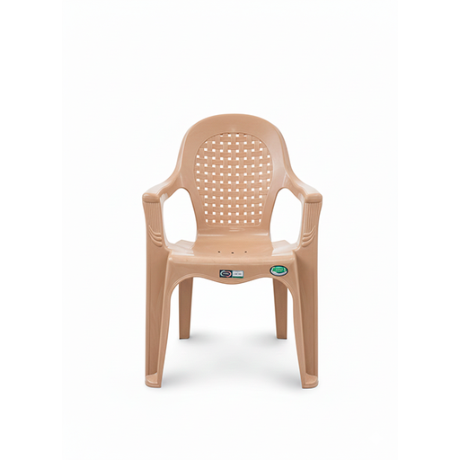 [15009254] SILLA PLAS PARIS ENTRETEJIDO C/B BEIGE MEGA