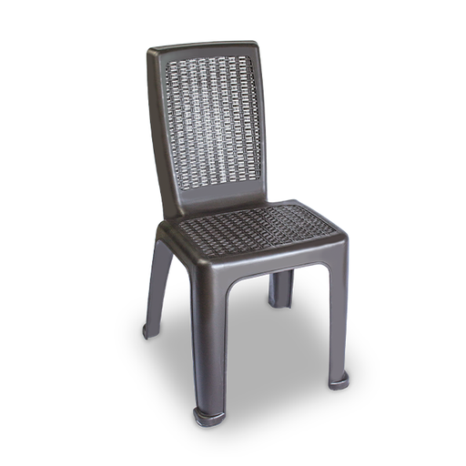 [200] SILLA PLAST RATAN S/BRAZO SURT TACO 80433