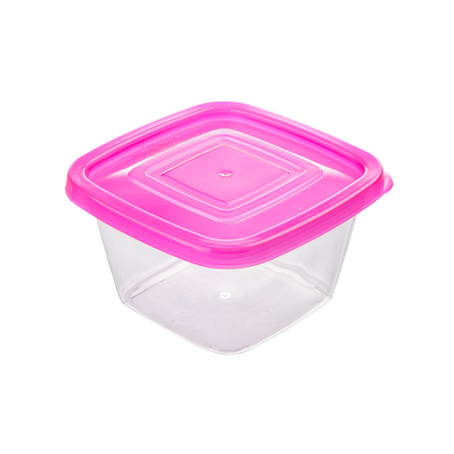 [15010457] TAPER/DEPOSITO PLAS BIOFOOD CUAD 0.55 LT REYPLAST TPX062900