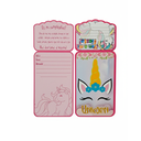 TARJETA CUMPLEAÑOS UNICORNIO PEQ 10 UN SERMEL