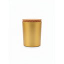 VASO VID CORTO CILIN C/T CORCHO GOLD/DORADO