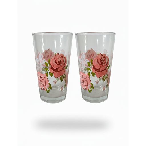[15010888] SET 2 VASOS VID 12 OZ DECO HOMESTAR 351466/351469
