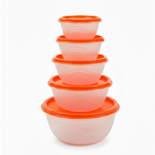 [15010673] SET 5 TOPPERS PLAS RED PREMIUM TRANS C/T STAMPO SET01/04RED