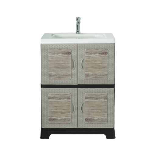 [15010925] LAVAMANOS PLAS C/CHORRO/MUEBLE 4 PUERTAS ECO CLEAN SANCHIA