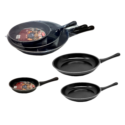 [15011377] SET 3 SARTEN ACER 20/25/30 CM C/AGARR NG BISTRO 713-PT3015