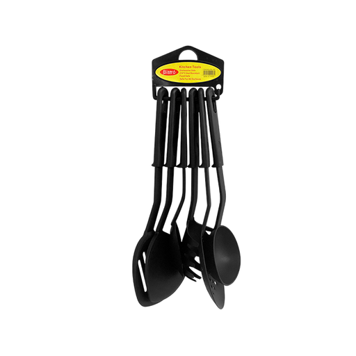[15011359] SET 6 UTENSILIOS PLAS P/COCINA NG MAYS 716-DG147