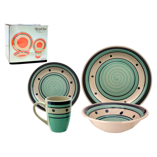 [15011435] VAJILLA CERA COL SURT 16 PZ ROYAL 705-1420764