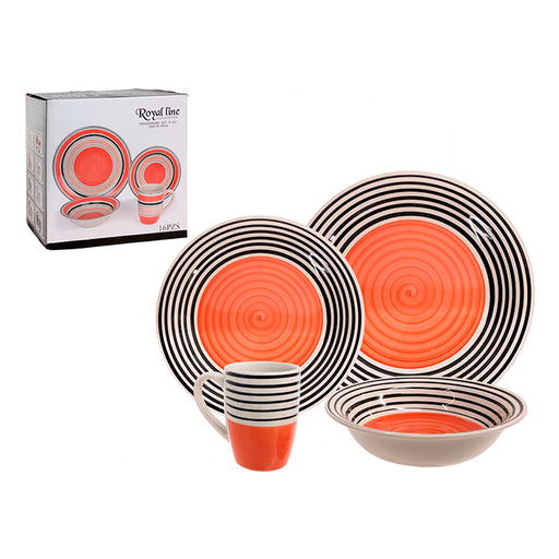 [15011434] VAJILLA CERA COL SURT 16 PZ ROYAL 705-1427964