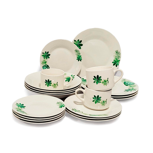 [15011443] VAJILLA PORCE 9/8/7" 220CC BL/RJ/VD 20 PZ ROYAL MAYS 705-23031170