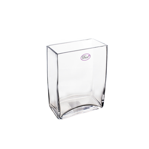 [15011530] FLORERO VID 14X7.5X18.6 CM LISO TRANS DECORE 714-05067