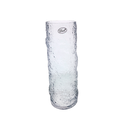 FLORERO VID 30 CM LISO TRANS DECORE 714-01922