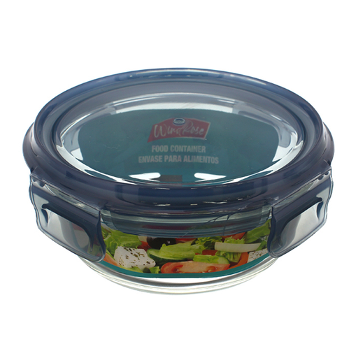 [15011590] ENVASE P/ALIM VID/PLAS 400 ML C/T TRANS/GRIS WINDROSE MAYS 750-02556