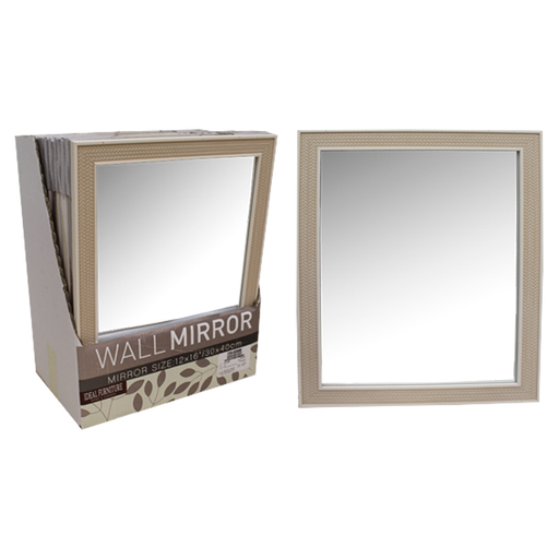 [15011633] ESPEJO P/PARED 30X40 CM LISO COL SURT IDEAL FURNITURE MAYS 729-03508