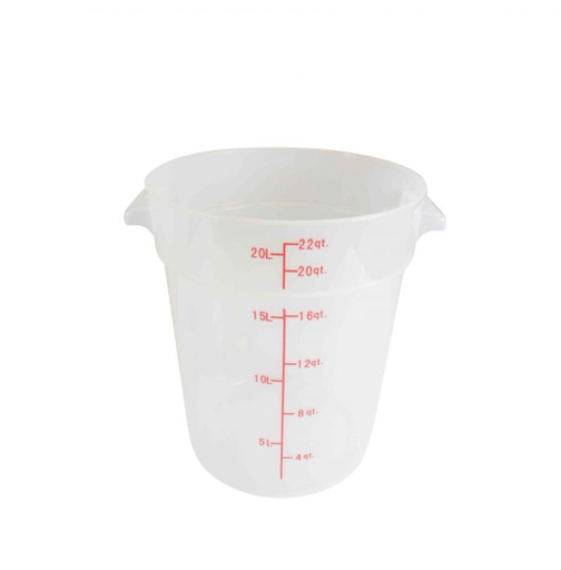 [15011897] DEPOSITO PLAS 22 QT RED THUNDER PLRFT322TL